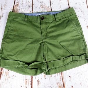 Banana Republic City Chino Shorts Size 6